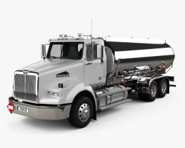 Western Star 4800 Tanker Truck 2016 3D model