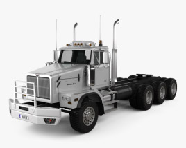 Western Star 6900 Tractor Truck 2017 3D model