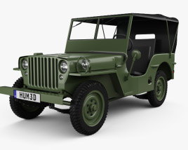 Willys MB 1941 3D model