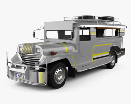 Willys Jeepney Philippines 2012 Modèle 3D