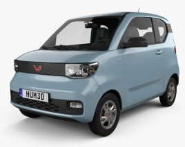 Wuling Hongguang Mini EV 2024 3D 모델 