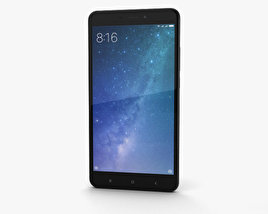 Xiaomi Mi Max 2 Matte Black Modèle 3D
