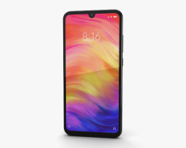 Xiaomi Redmi Note 7 Noir Modèle 3D