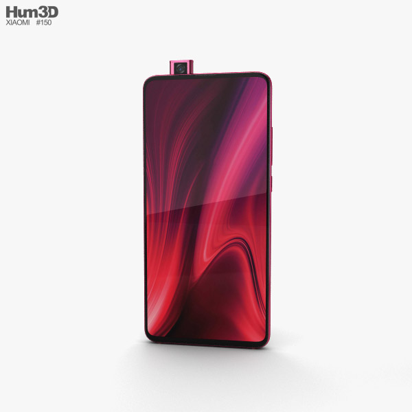 Xiaomi Redmi K20 Pro Flame Red 3Dモデル - ダウンロード 電子機器 on ...