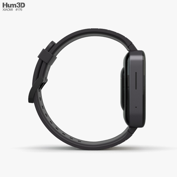 Xiaomi Mi Watch Negro Modelo 3D - Descargar Electrónica on