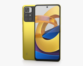Xiaomi Poco M4 Pro Poco Yellow 3D-Modell