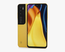 Xiaomi Poco M3 Pro Poco Yellow 3D-Modell