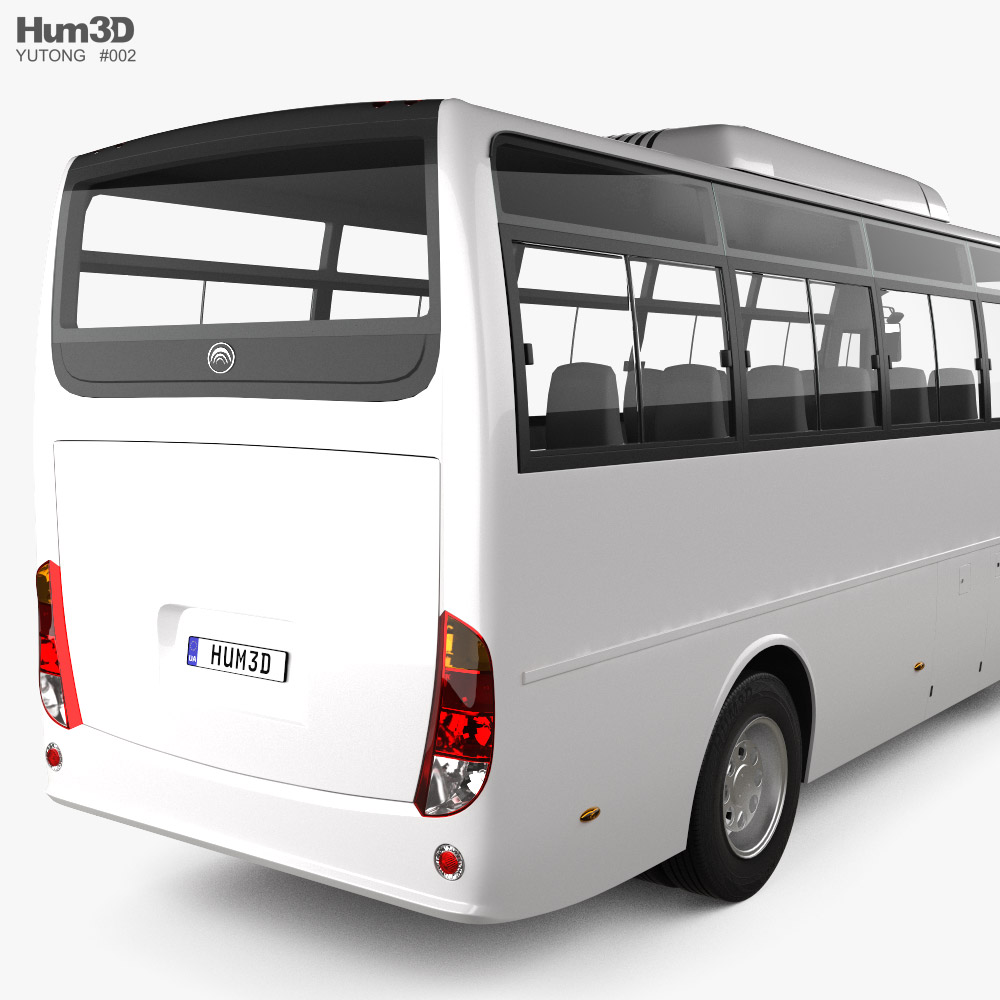 Yutong ZK5110XLH Bus 2024 3D模型- 下载车辆on 3DModels.org