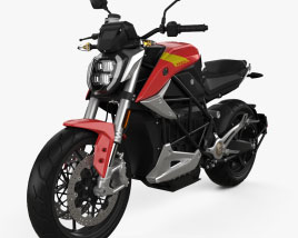 Zero Motorcycles SR-F 2024 3D模型