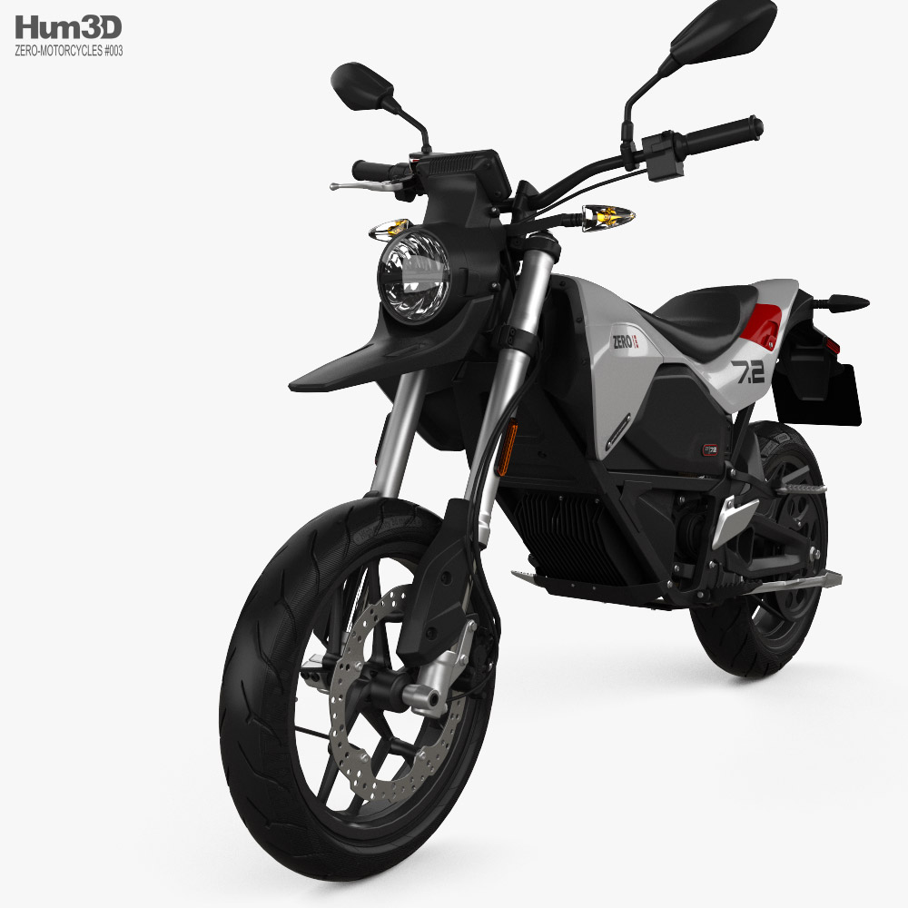 Zero Motorcycles FXE 2024 3D model Download Vehicles on