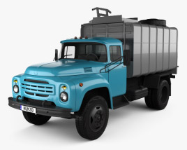 ZIL 130 Müllwagen 1994 3D-Modell