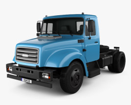 ZiL 43276T Tractor Truck 2016 3D model