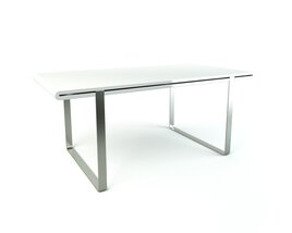 Modern White Desk