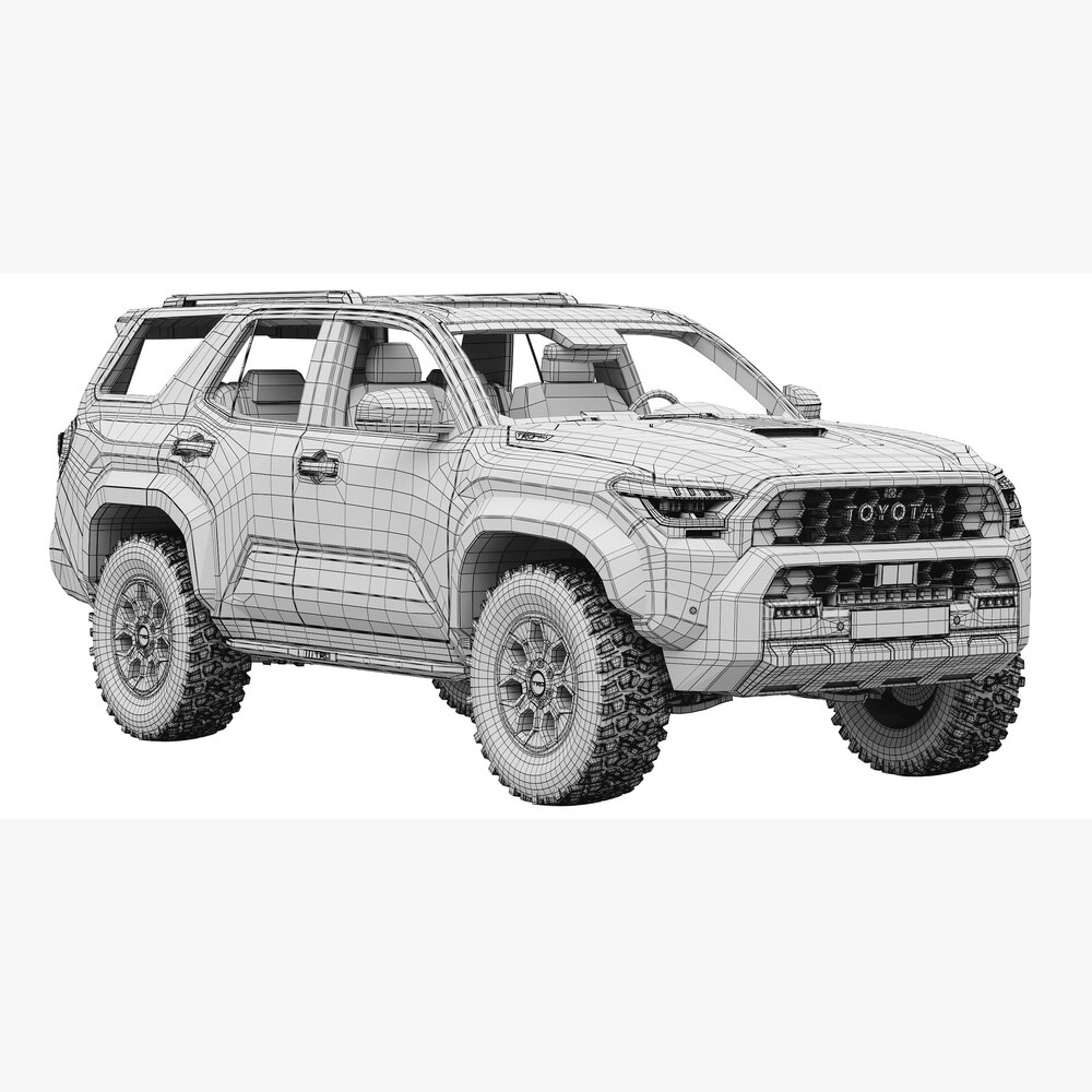 Toyota 4Runner TRDpro 2025 3Dモデル